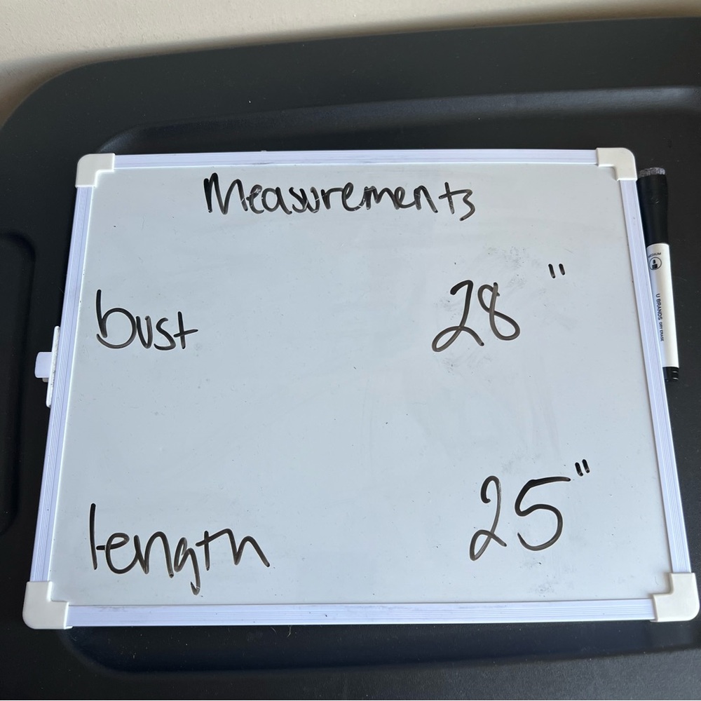 Chicos Blue White Patterned Split Neck Oversized … - image 7